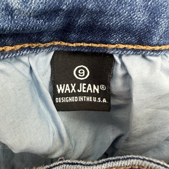 Wax Jeans Skinny Women's size 9 Medium Wash Blue Denim Jeans - Picture 3 of 5